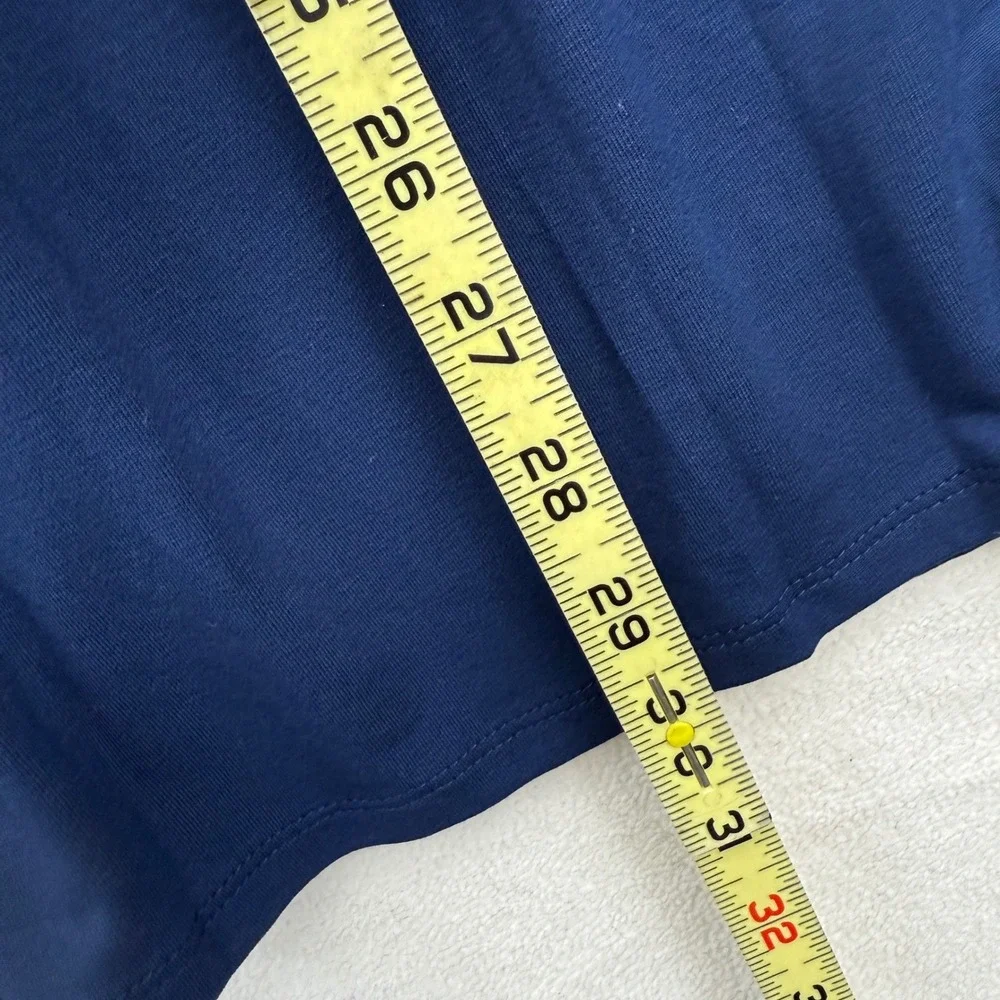 J.Jill Wearever Collection Deep Sea Blue Dress Women's S Small Long Sleeve - Picture 5 of 5